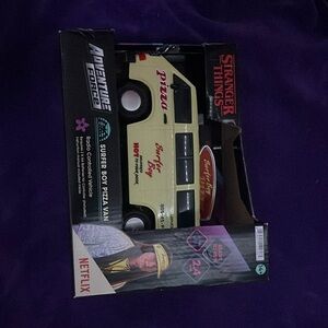 Stranger things surfer boy pizza van remote control car